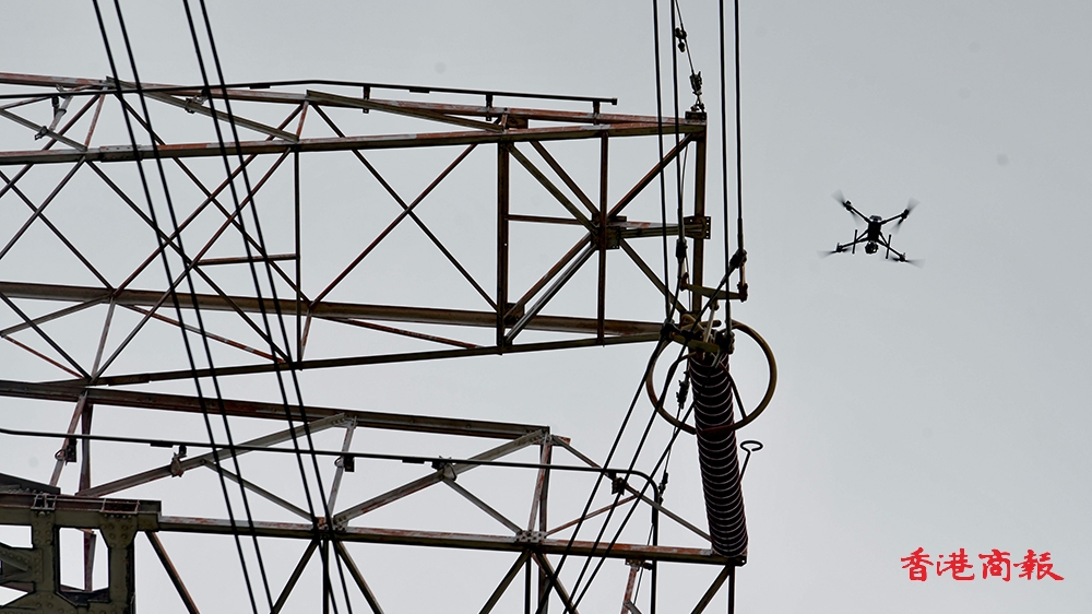 【低空經濟港商系列報道】中電無人機「超視距」 巡查電網效率翻兩番