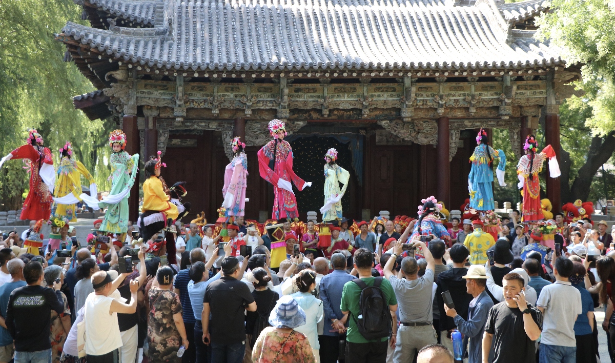 晉祠暑期單日門票收入首破百萬