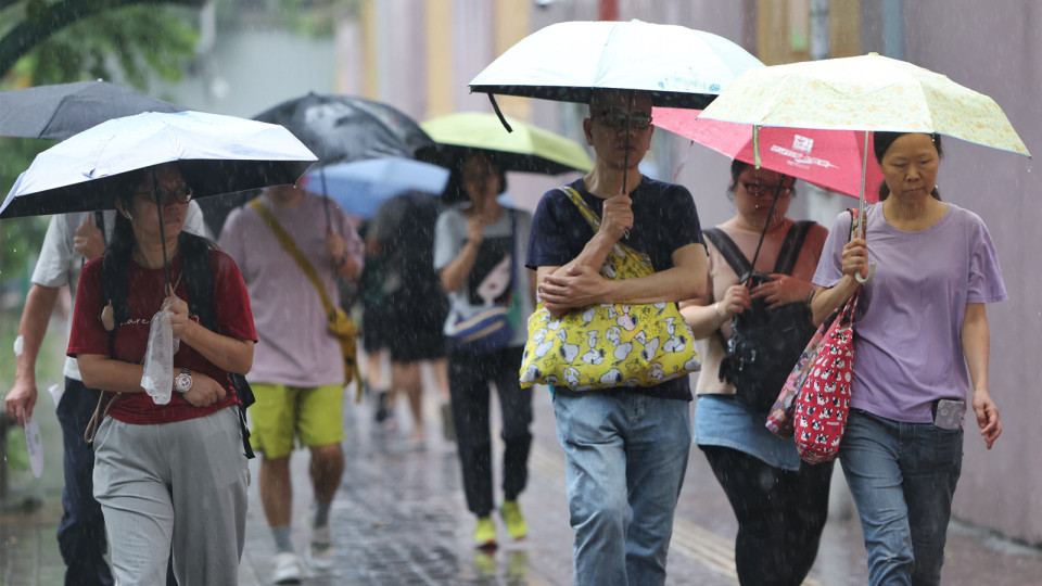天文台取消黃色暴雨警告信號