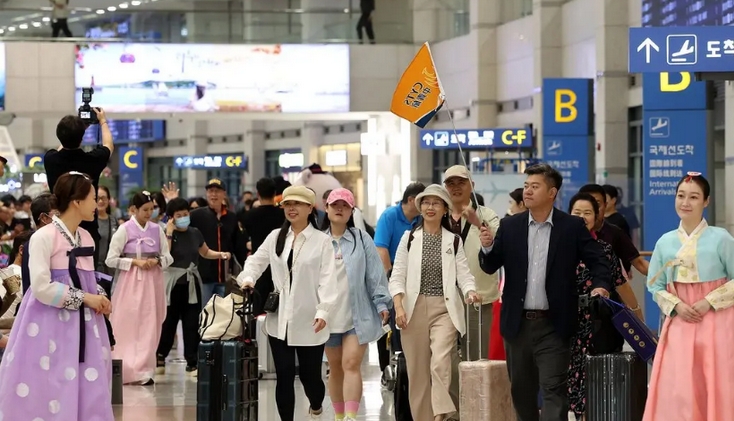 韓國宣布9月底開始對中國團體遊客免簽 
