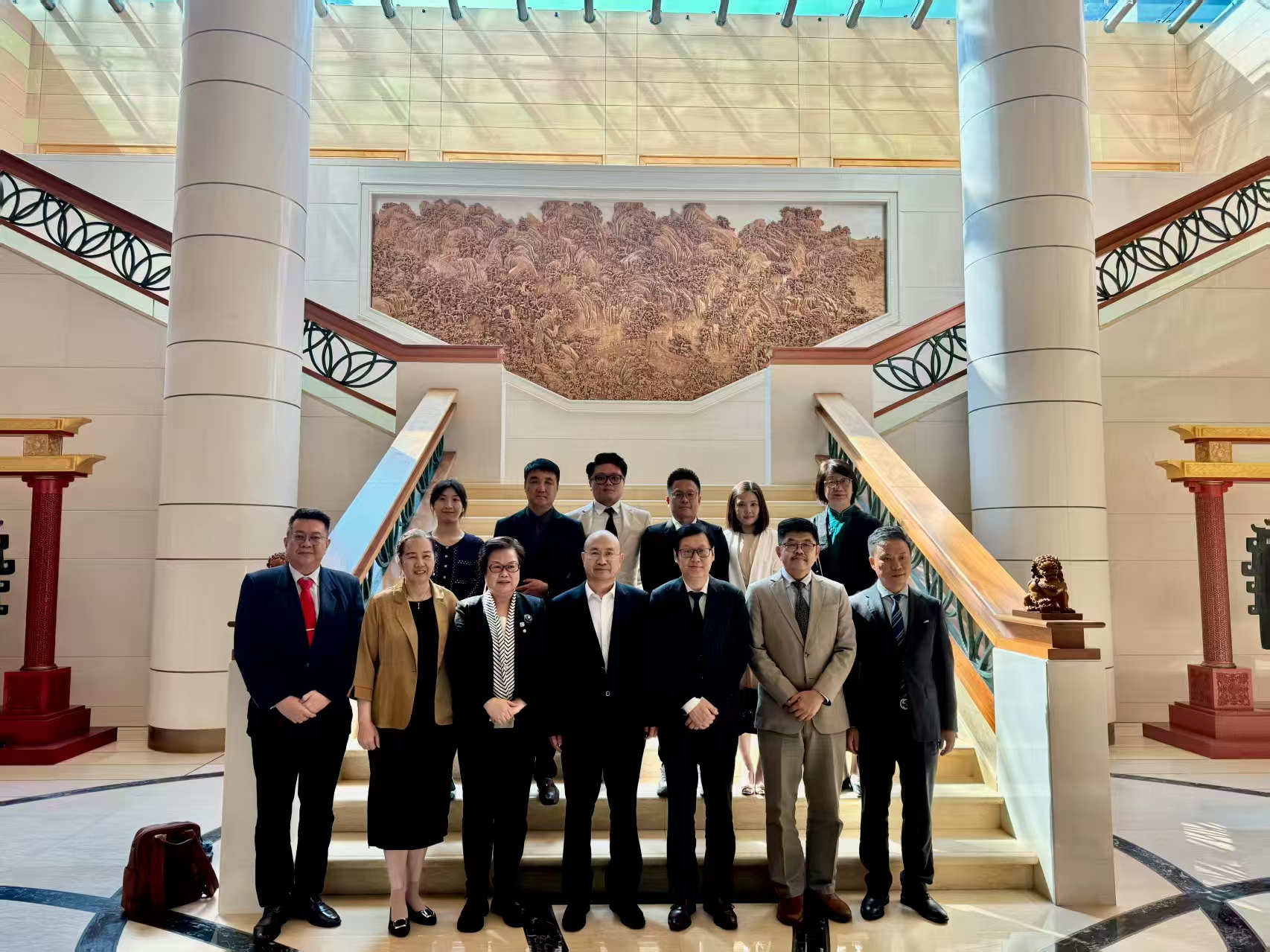 「灣商聯」組團到訪新馬