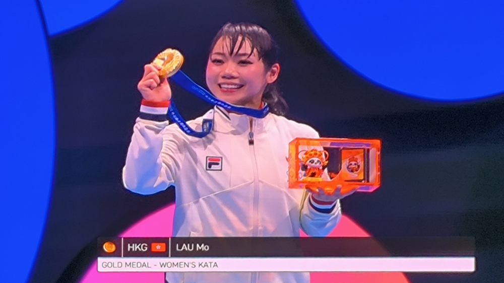 「我做到了！」劉慕裳摘金告慰外婆 為港隊世運會首金