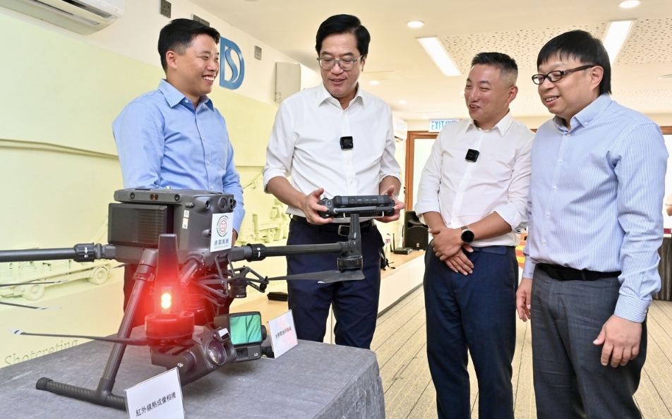 發展局率先在沙田污水處理廠遷往岩洞計劃 採用無人機執行管理任務