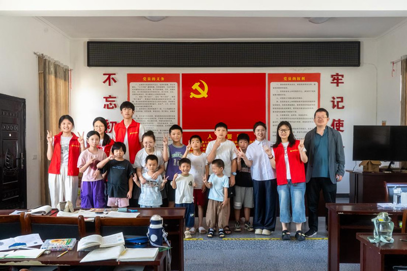 皖黟縣柯村鎮：走進紅色熱土  激揚青春力量