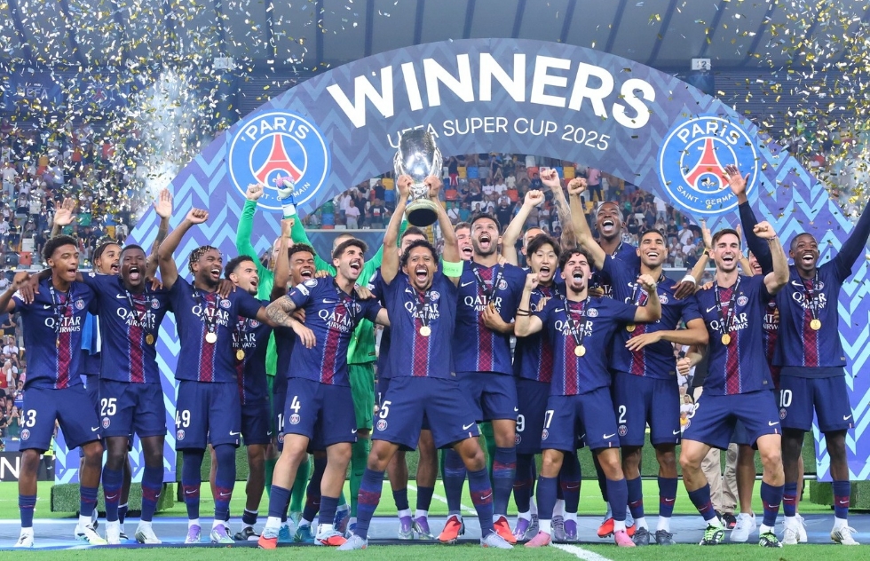 連追兩球互射12碼擊敗熱刺 聖日耳門捧歐超盃