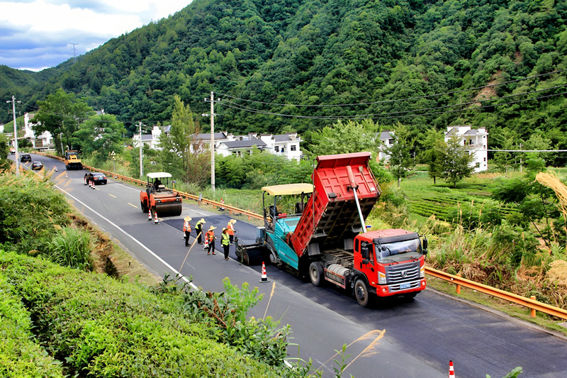 皖休寧公路：變廢為寶 再生利用
