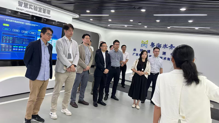 民建聯考察粵海東深供水項目 建議特區政府引進「智管網」等智慧水務項目