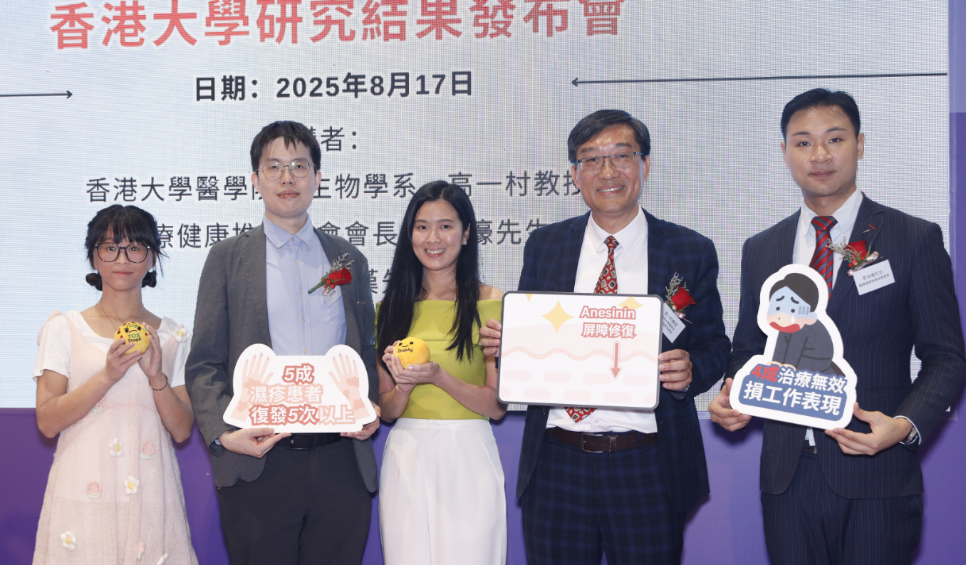 逾一成濕疹患者被迫辭職 四成治療無效損工作表現