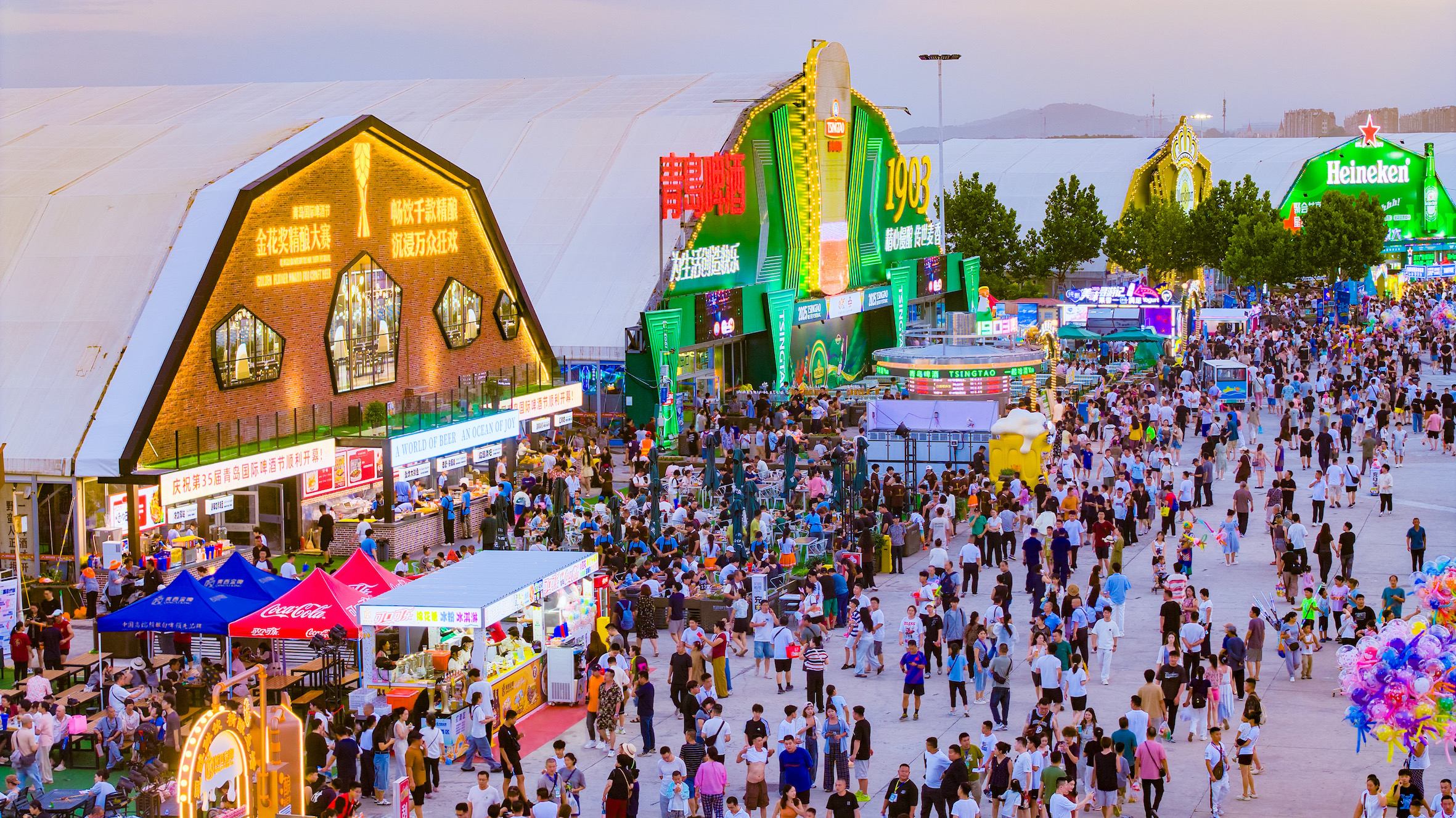 第35屆青島國際啤酒節西海岸會場接待遊客697萬人次