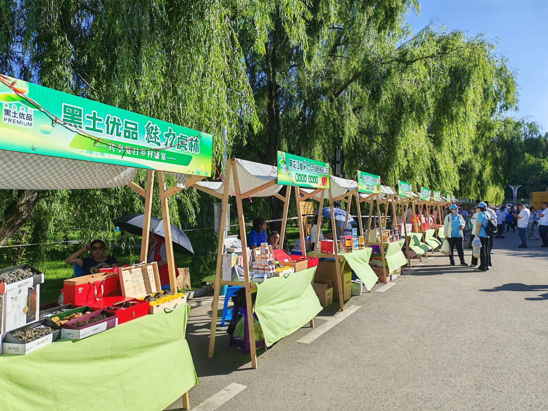 全國「四季村晚」夏季主場亮相虎頭鎮 雞西「黑土優品」集市助鄉村振興