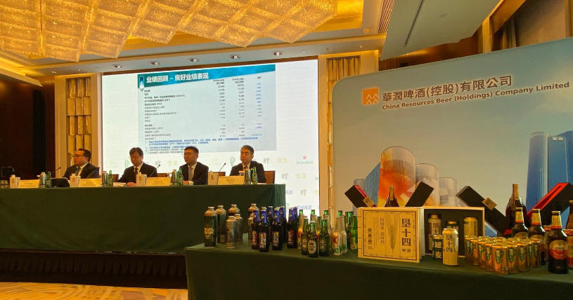 潤啤上半年多賺23%增派息 白酒市場料下半年走出L型