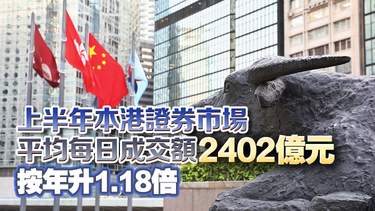 港交所中期賺85.19億 按年增39% 新股市場融資額重回全球榜首
