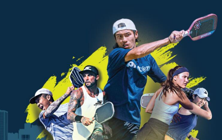 職業匹克球巡迴賽香港站周四啟德體藝館舉行