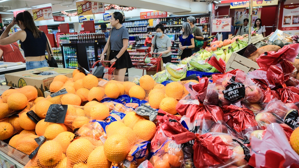 本港7月整體消費物價按年升1% 政府料通脹短期內應維持輕微