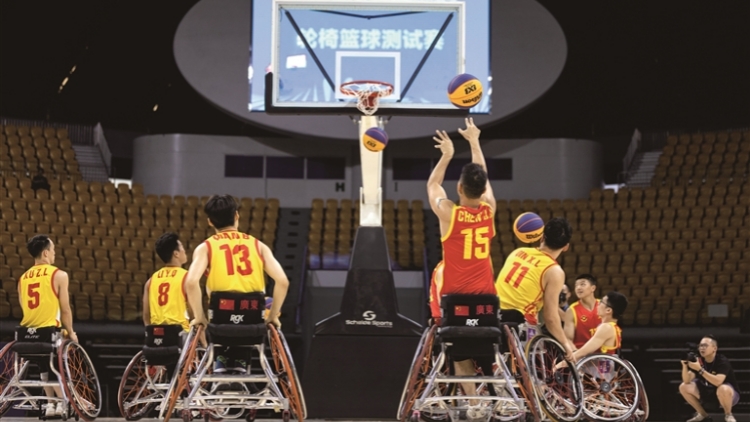 「輪椅籃球3×3」首進殘特奧會