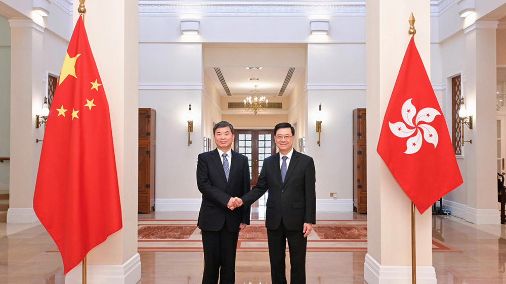 閩港攜手共謀發展，李家超與周祖翼會面深化科研合作