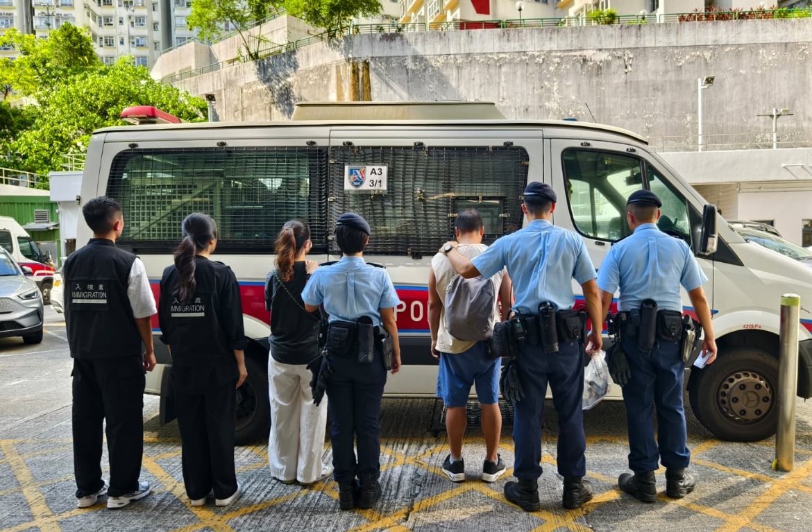 警方跨部門打擊非法入境者及黑工 拘捕29名男女