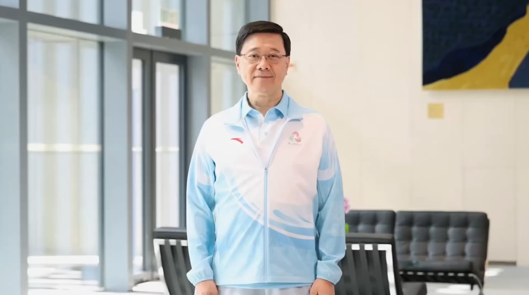 有片丨十五運會門票開售 李家超籲大家踴躍購票為運動員打氣