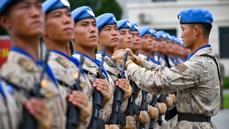 【來論】九三閱兵是歷史回響中的和平宣言與復興號角