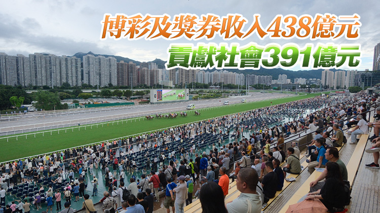 馬會2024/25財年總投注額3203億港元 按年升5% 繳稅288億創歷年新高