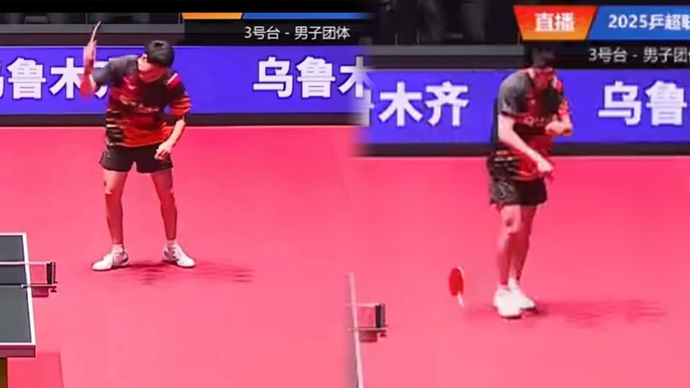 中國乒協發布處罰決定：孫聞不敵林昀儒后摔拍 停賽1輪並深刻檢討