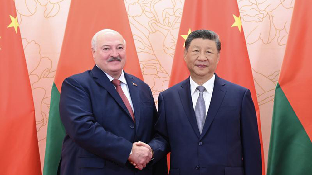 上合組織天津峰會｜習近平會見白俄羅斯總統盧卡申科