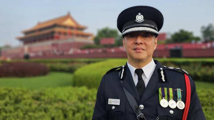 周一鳴出席北京大閱兵 感到無比光榮與振奮