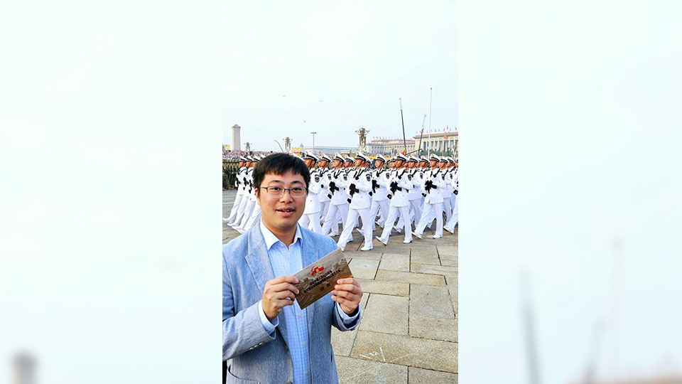 顏汶羽：首次觀賞閱兵 感受祖國強大