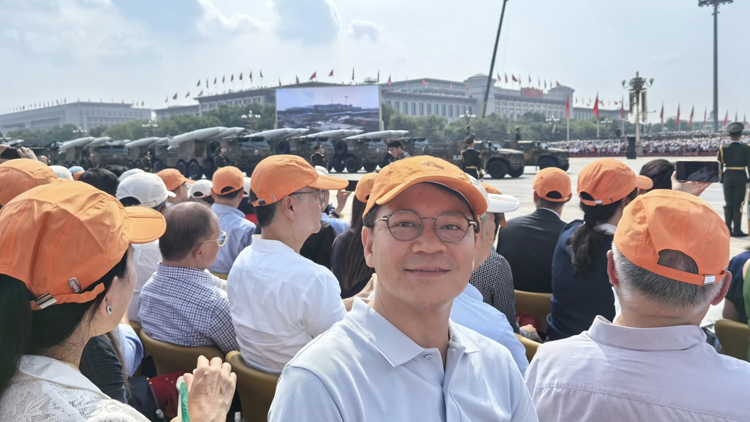 陳克勤：銘記歷史 珍惜和平 自強不息 奮勇向前