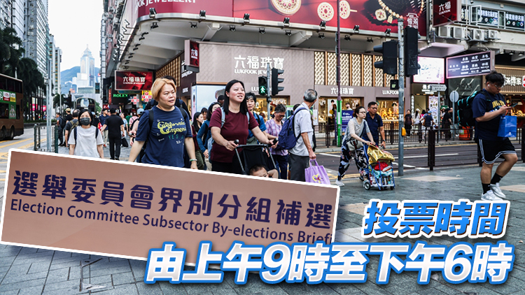 選委會界別分組補選9·7舉行 一文睇投票、投票站及點票安排