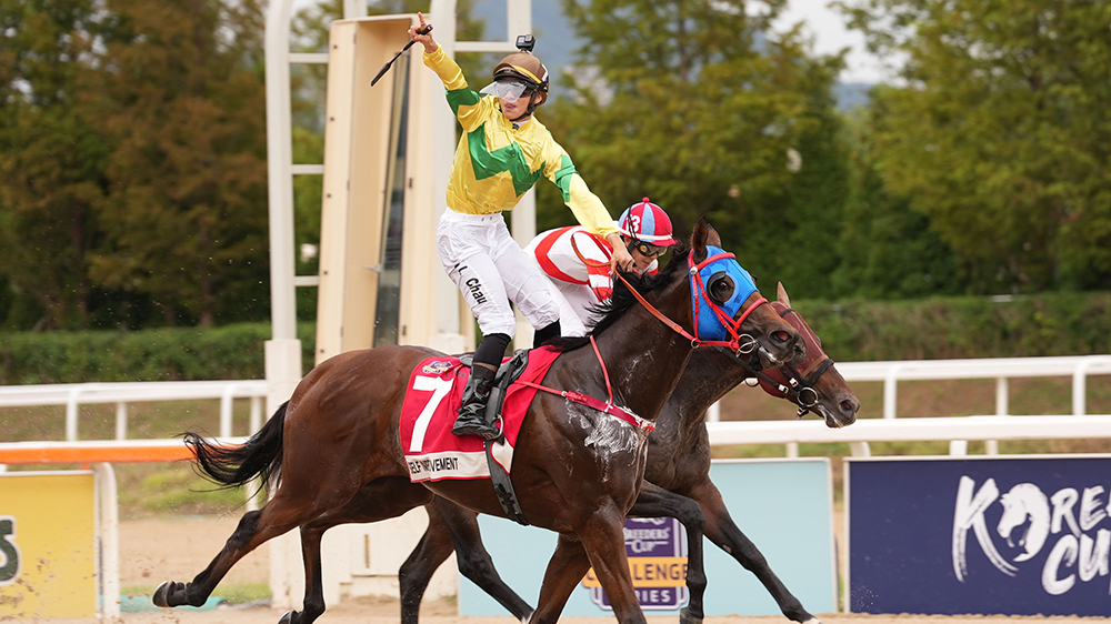 有片｜勇奪韓國短途錦標 「自強不息」為港爭光