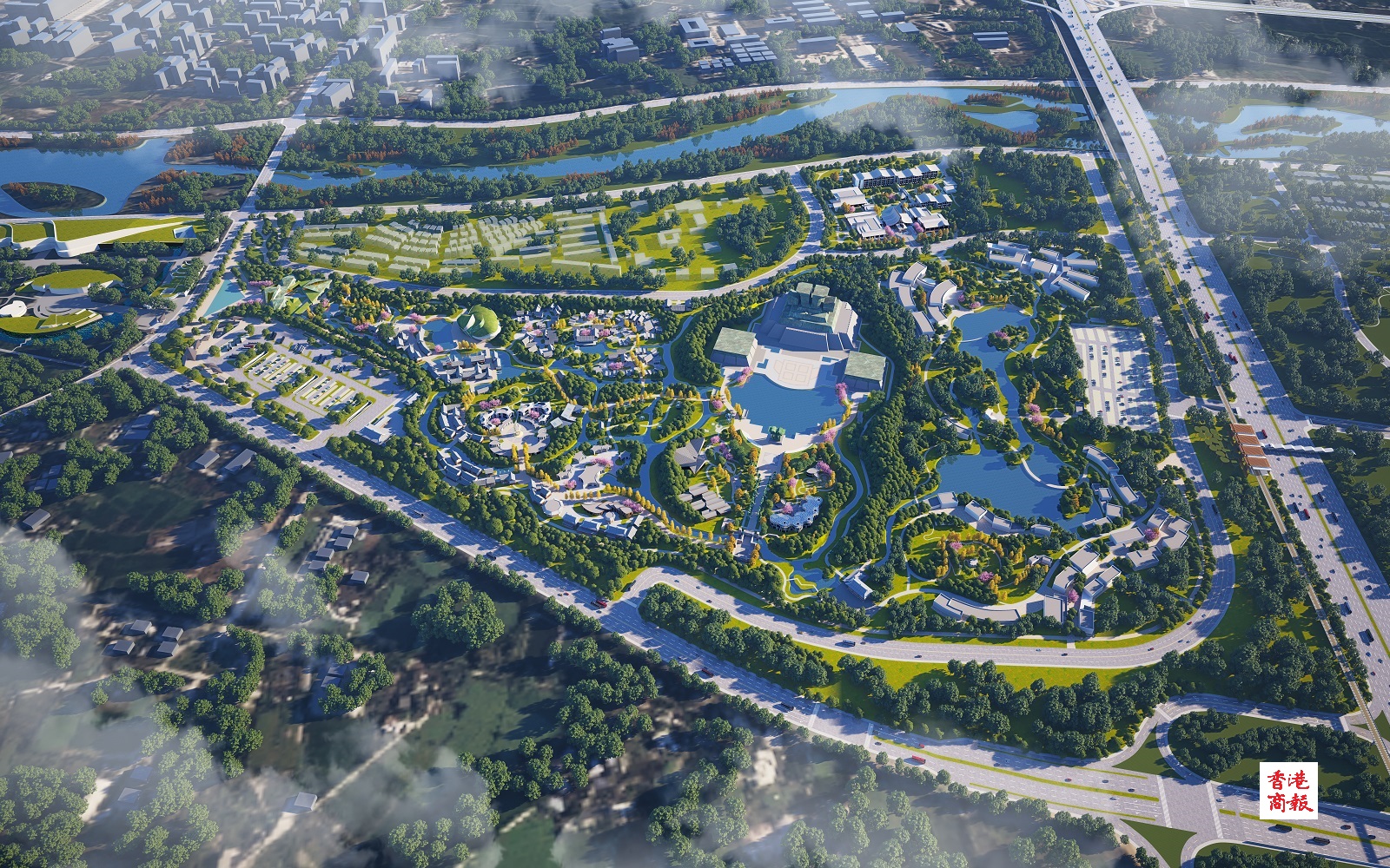 世界級文旅新地標 四川廣漢三星堆文化旅遊發展區開建