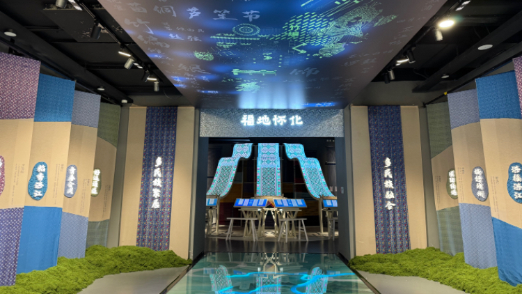 科技賦能懷化五溪非遺園  全國影響力媒體大咖激讚：好玩到出圈！