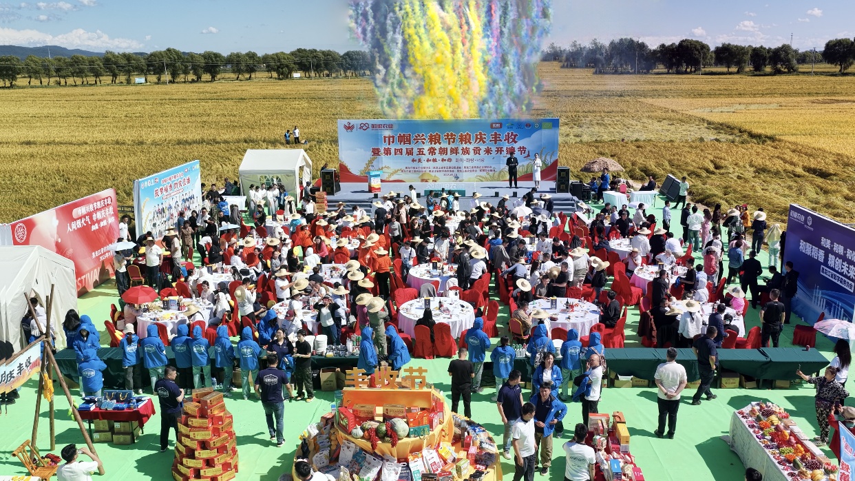 有片｜和糧集團開鐮節盛大啟幕 五常大米走進大灣區 飄香世界