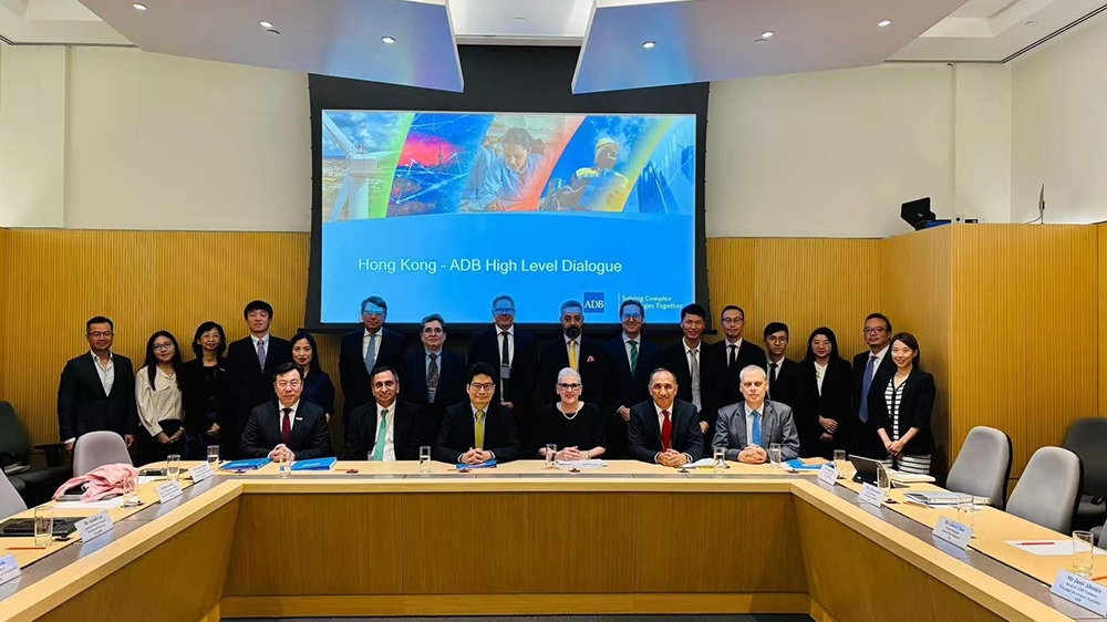 陳浩濂籲亞開行 善用香港籌融資平台