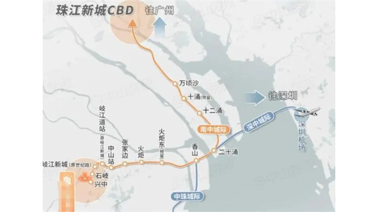 終於等到！深圳⇋中山跨城地鐵來了