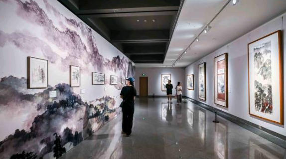 「觀展+聽詩」交響古今 「古韻新聲」走進關館美術館之夜