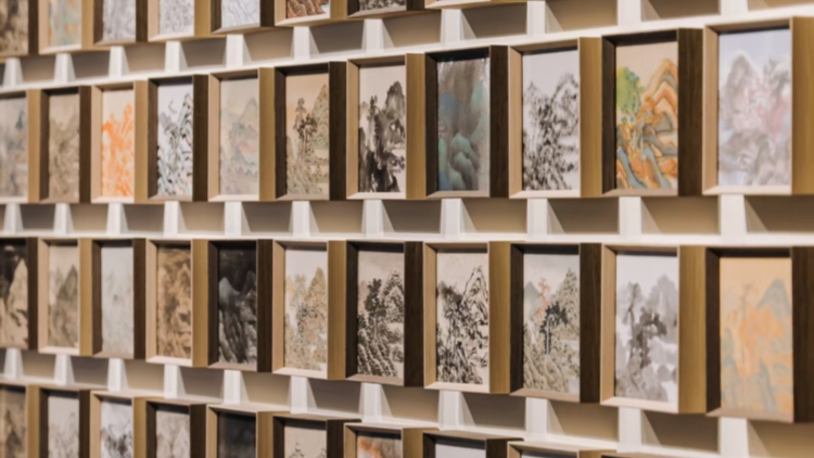 構建奇幻山水世界 「疊境雙生」展覽啟幕