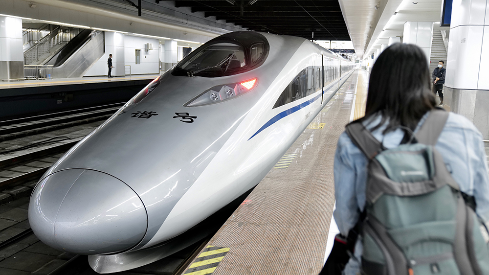 受颱風「米娜」影響，深圳鐵路部分列車停運