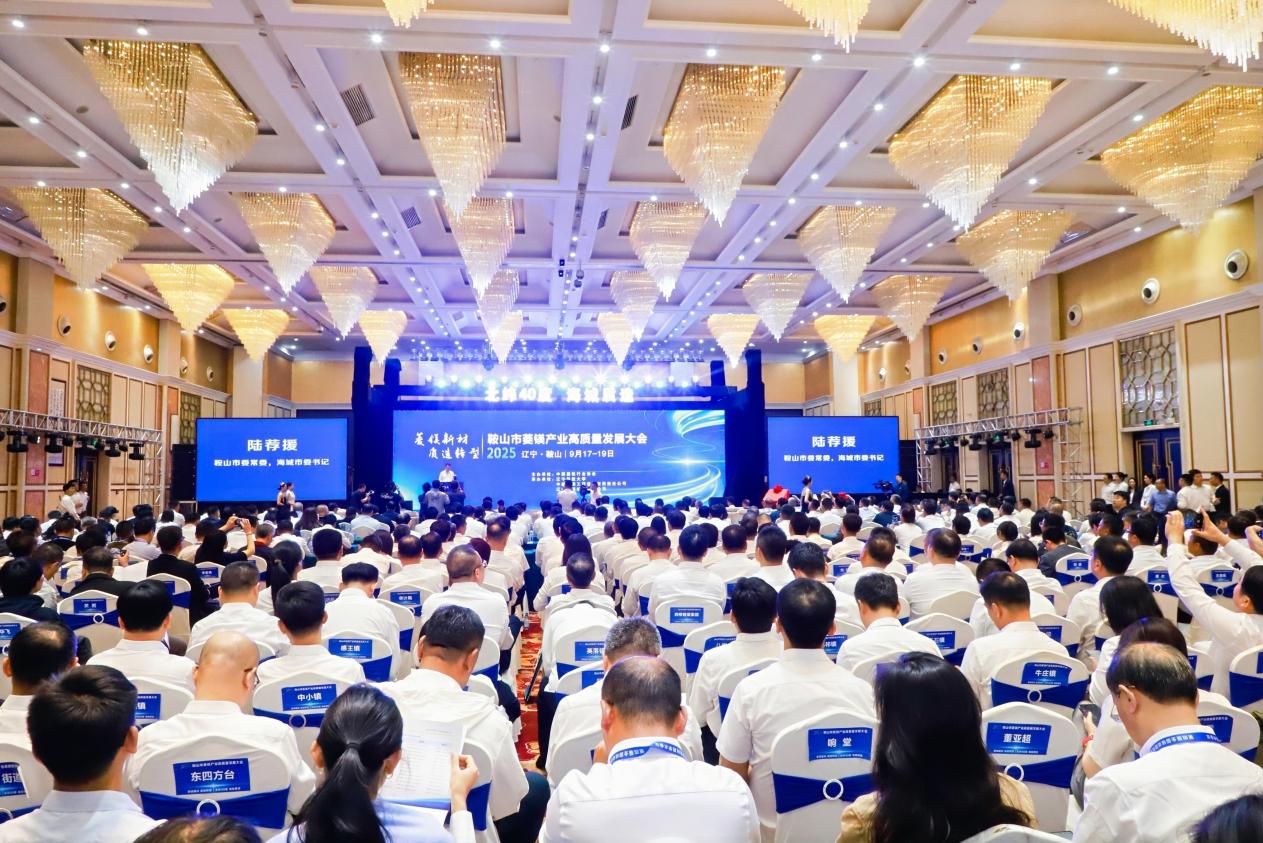 鞍山市菱鎂產業高質量發展大會在海城啟幕 政企學研共謀產業升級新路徑