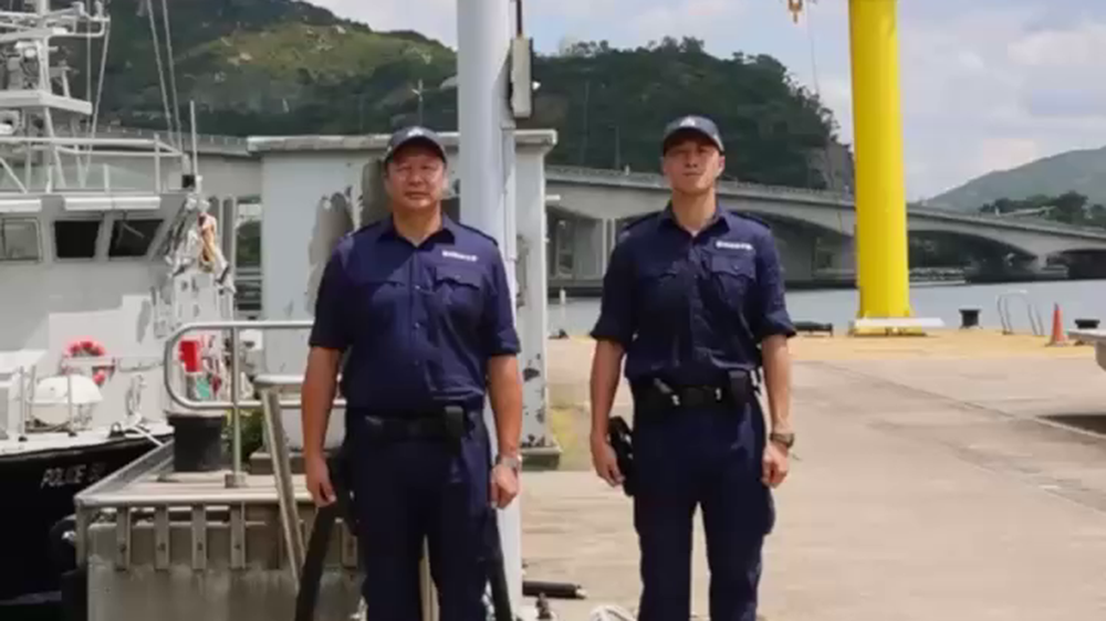 有片｜全運會群眾比賽 警察籃球隊員全力赴戰