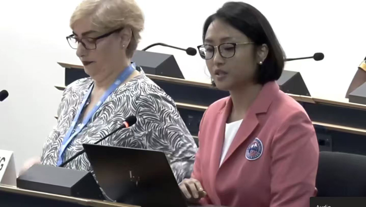 香港婦協副主席洪羽緁在「議題三一般性辯論」上的發言