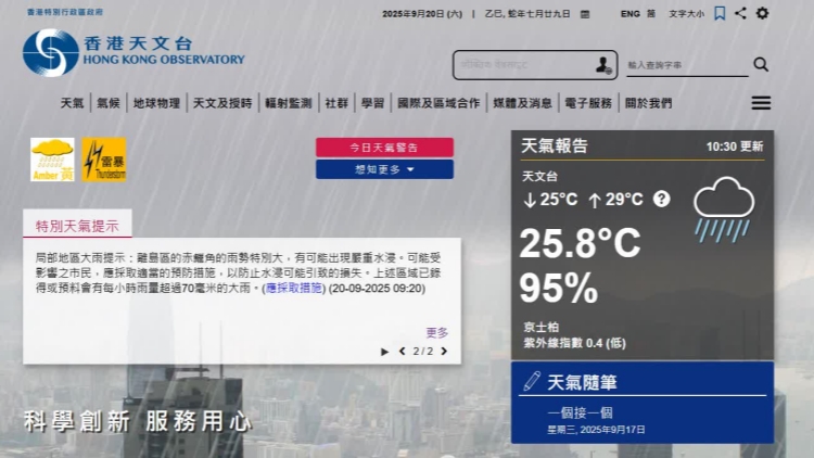 天文台取消所有熱帶氣旋警告信號