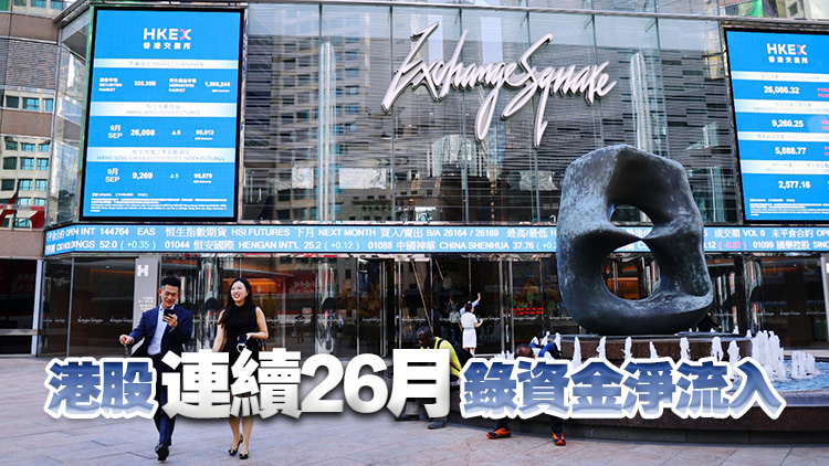 年內北水淨流入破萬億 恒指公司：今年有望創新高