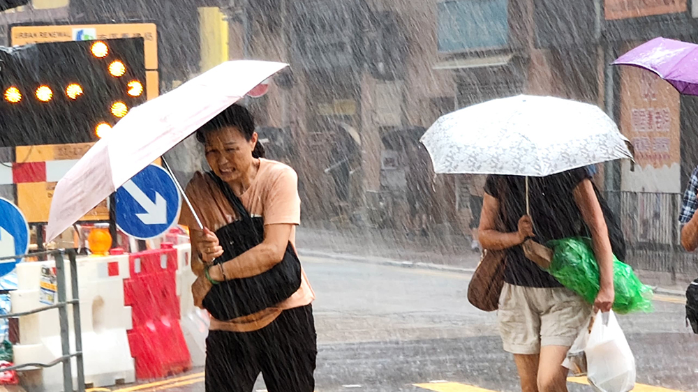 天文台：周一中午前後發出一號戒備信號