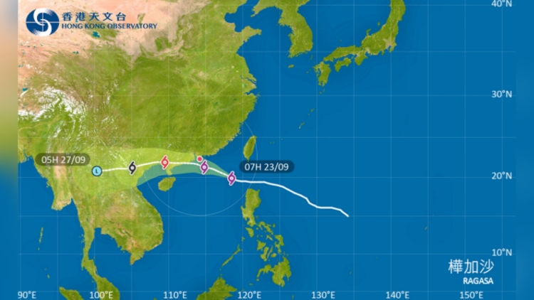 今日下午2時20分改發8號風球 全港學校停課