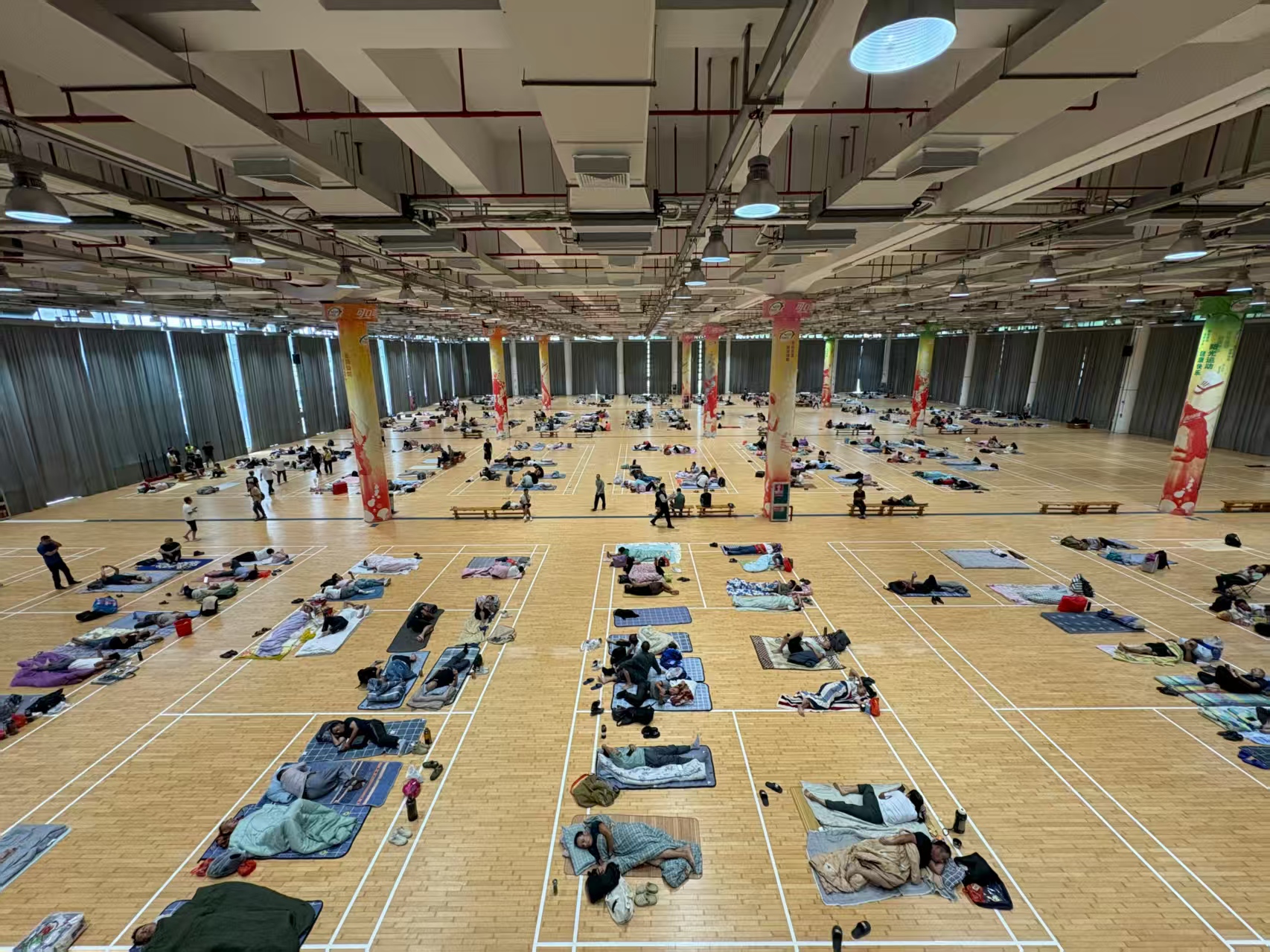 深圳大學開放避難場所 提供防颱風避險安置服務