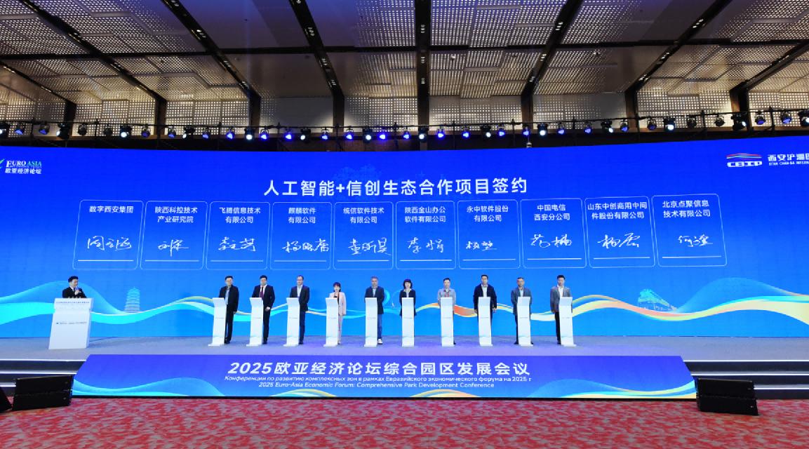 2025歐亞經濟論壇綜合園區發展會議在西安舉行