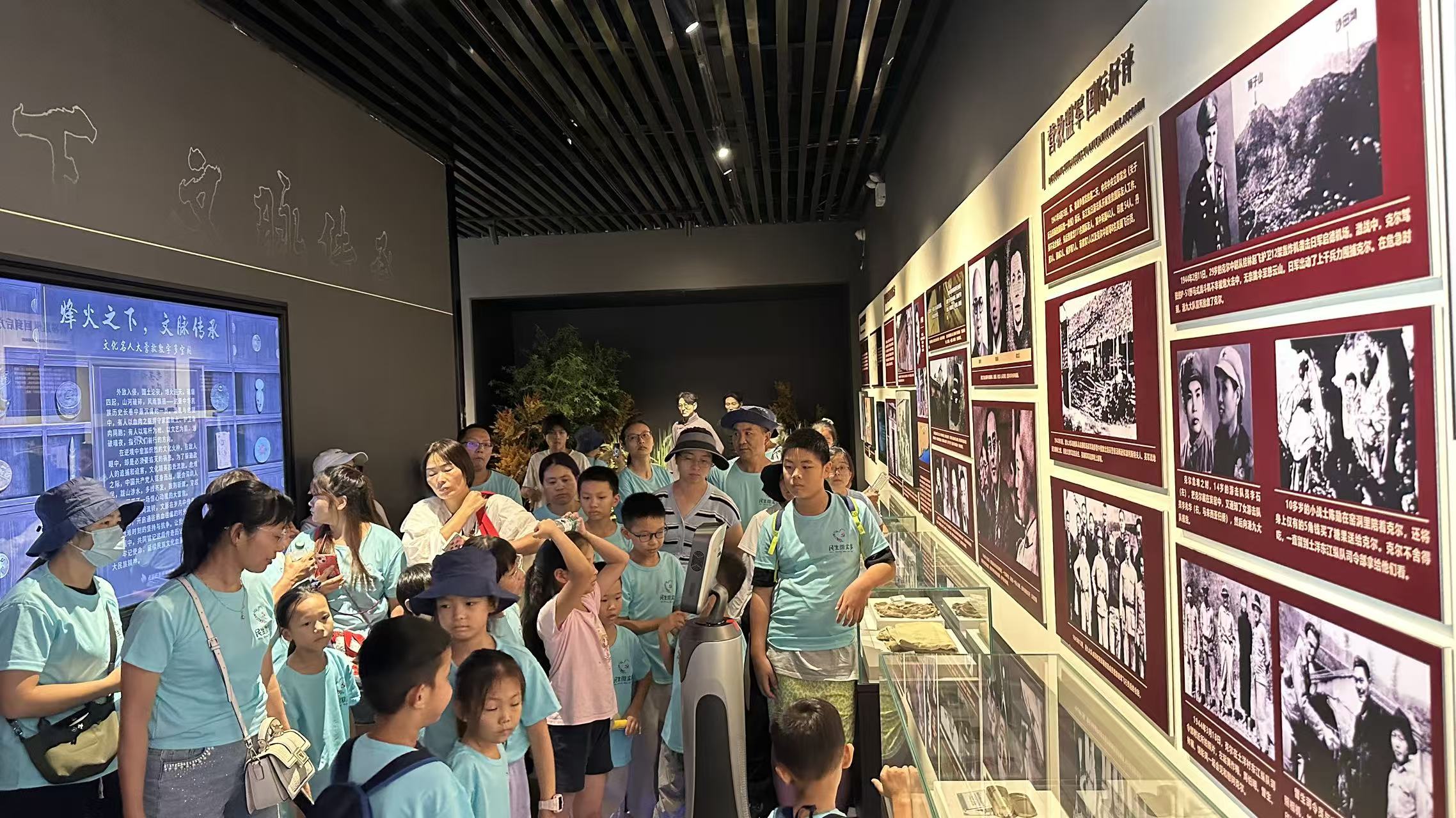 深圳葵涌葵新社區開展「紅色傳承 軍民情深」紅色教育研學活動