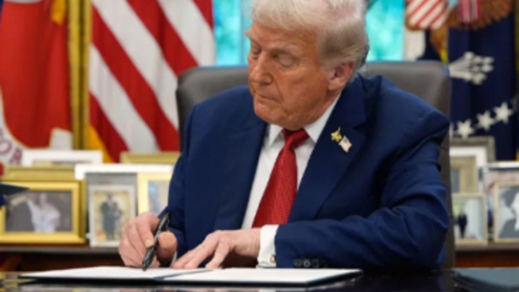 美國總統特朗普在華盛頓特區恢復死刑